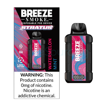 Breeze Stratus Zero Nicotine Disposable Vape